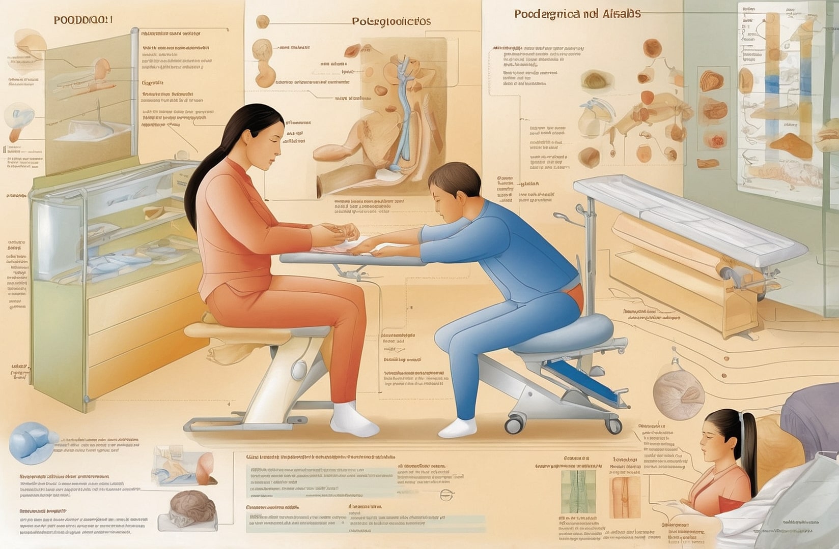 Reflexología y podología